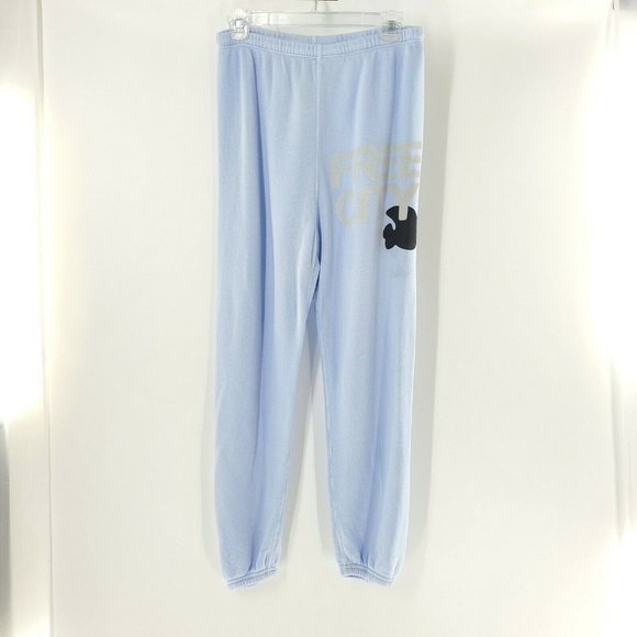 free city light blue sweatpants
